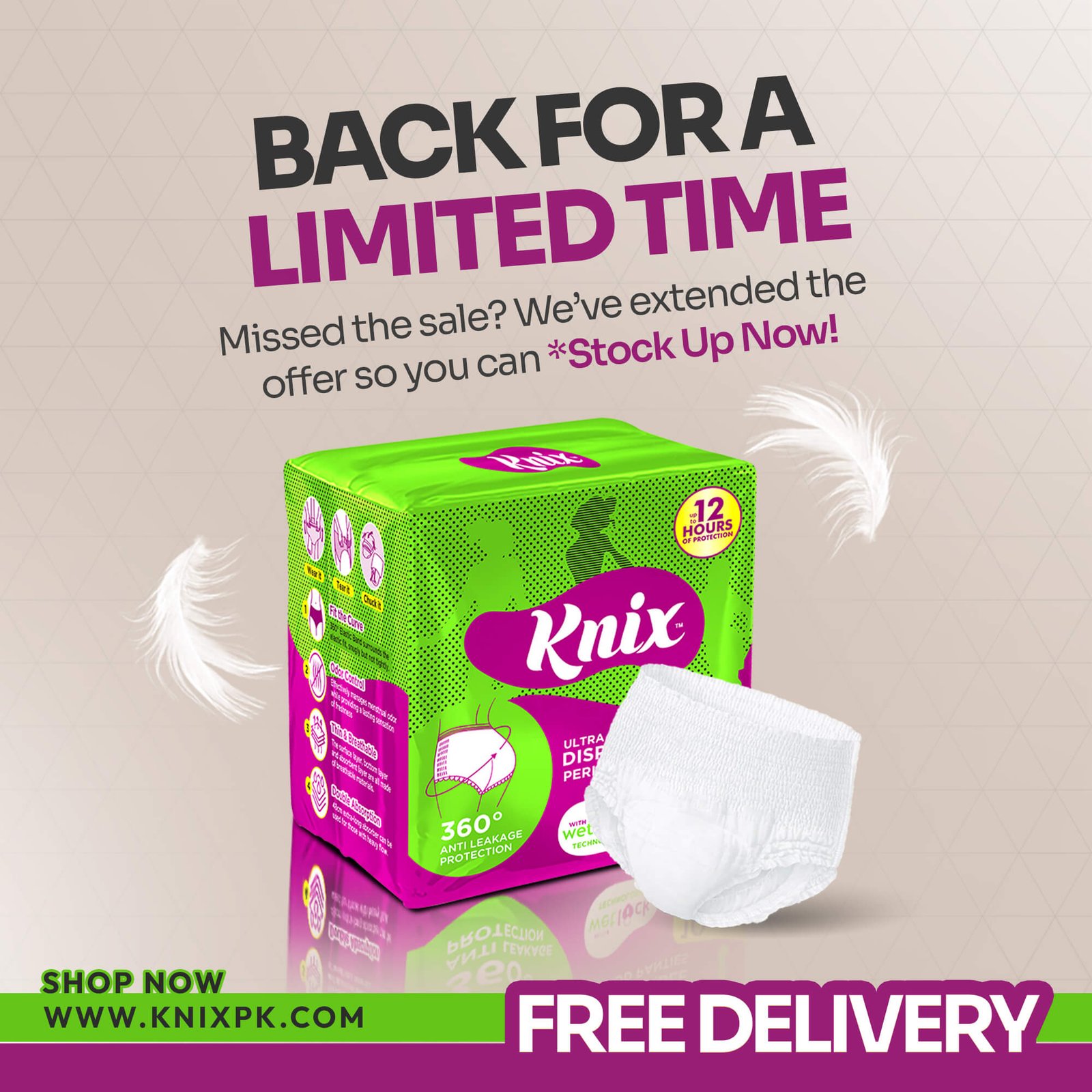 Knix Packaging Knix PK
